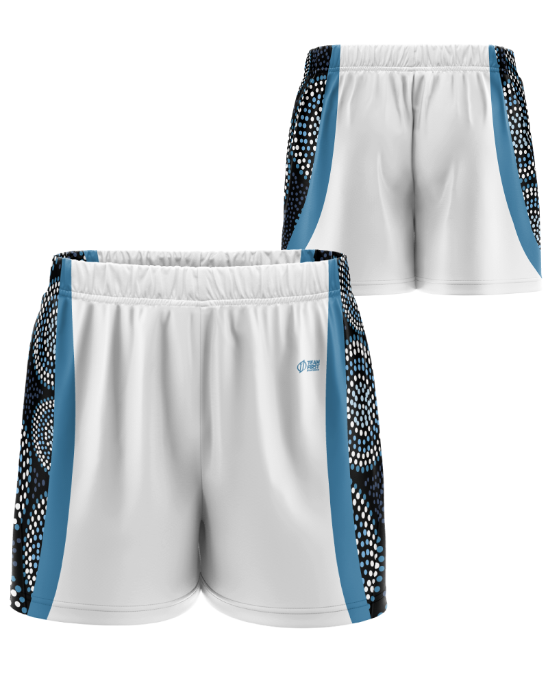 Indigenous Artwork Sports Shorts – Lewis Burns Design